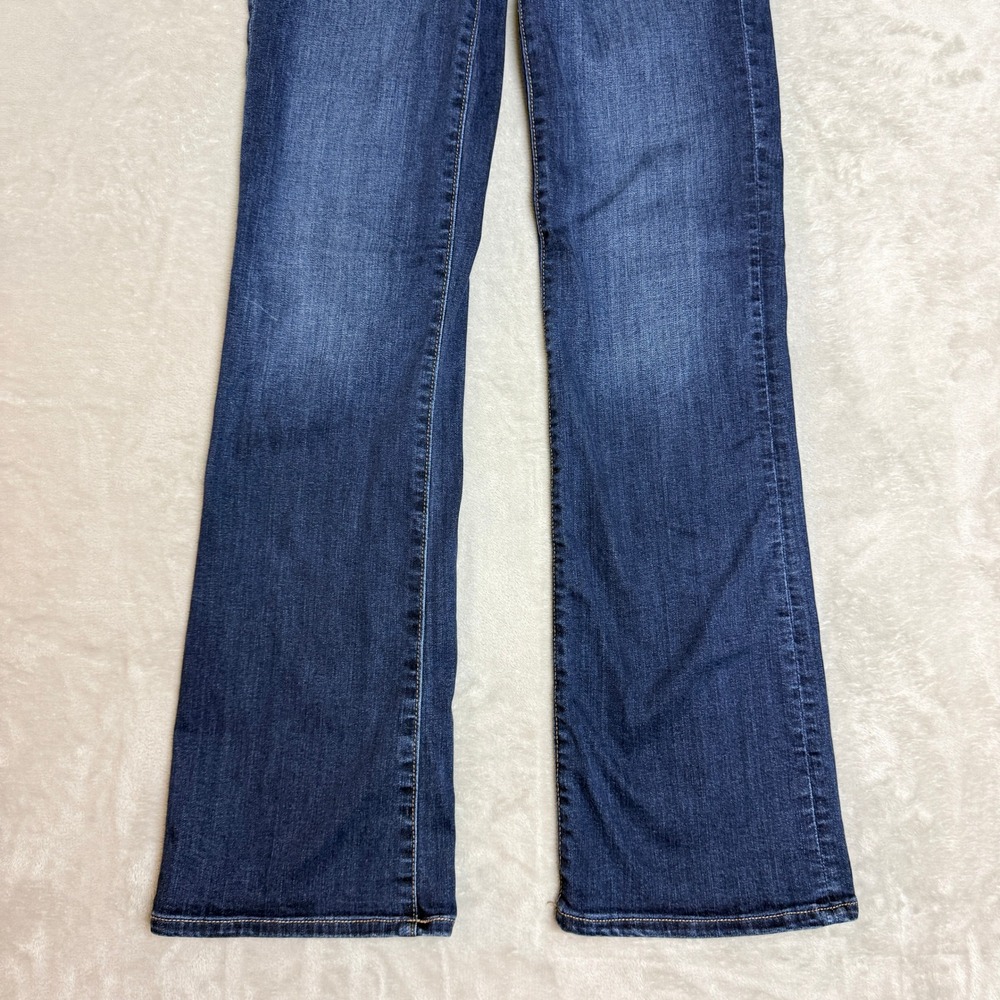 American Eagle Favorite Boyfriend Jeans Womens 4 Regular Blue Bootcut Stretch - Picture 5 of 15